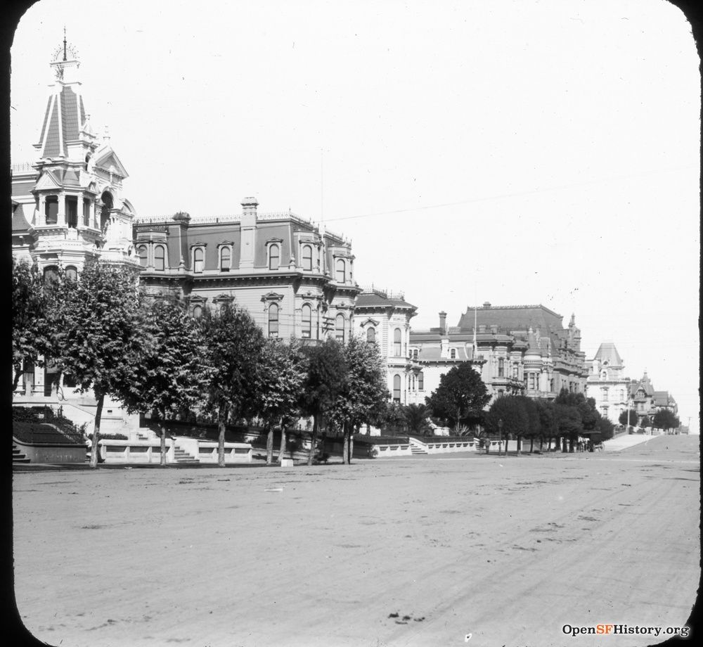 View of Van Ness Avenue