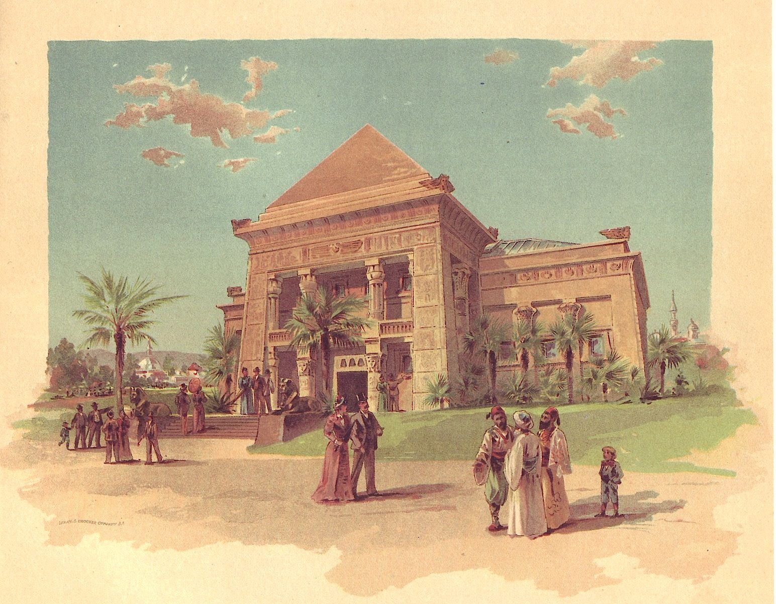 Fine Arts Museum at 1894 Midwinter Fair