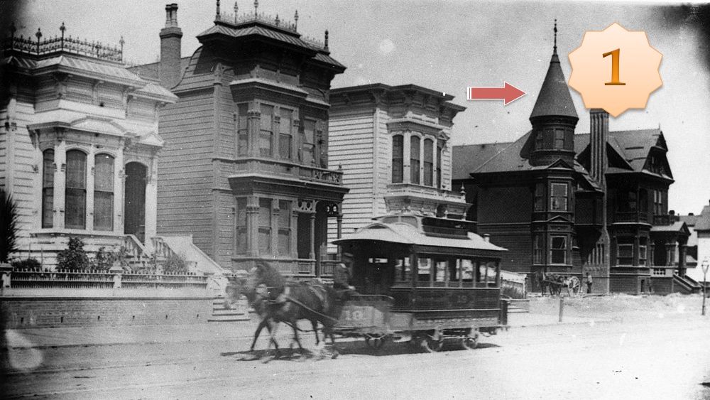 Horsecar on street