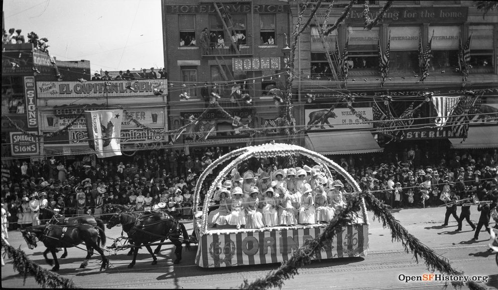 Parade in San Francisco in 1910