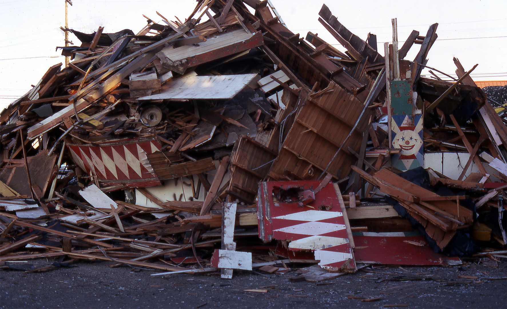 pile of debris