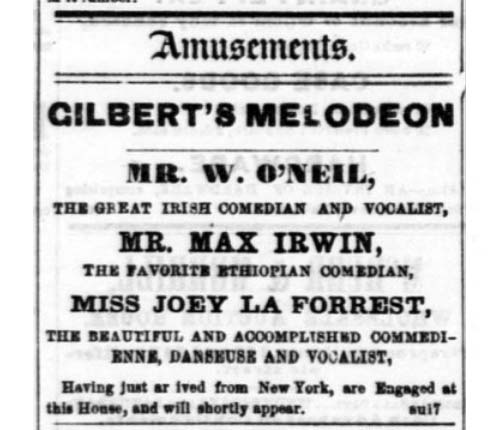 Newspaper ad