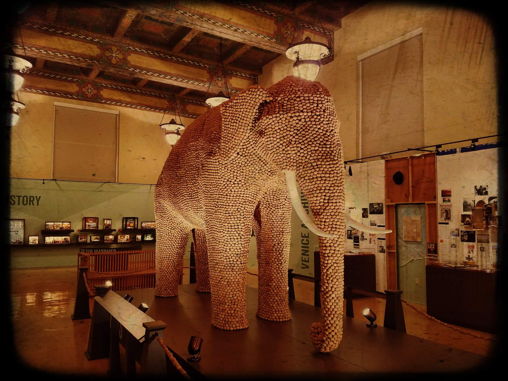 Walnut elephant