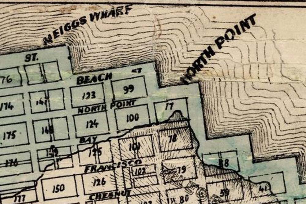 1869 San Francisco map