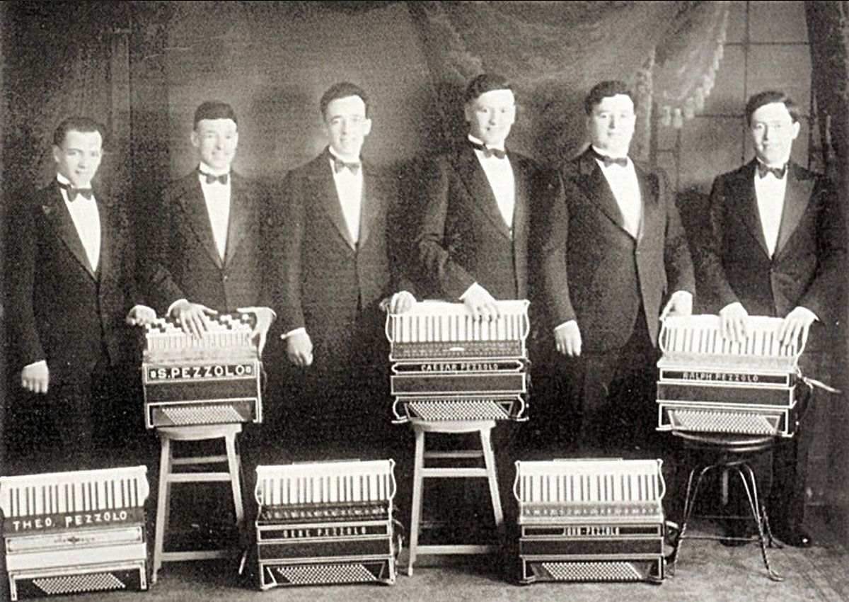 Men with accordions