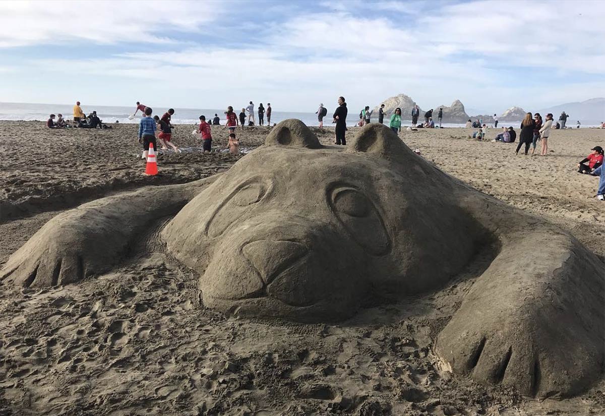 sand sculpture