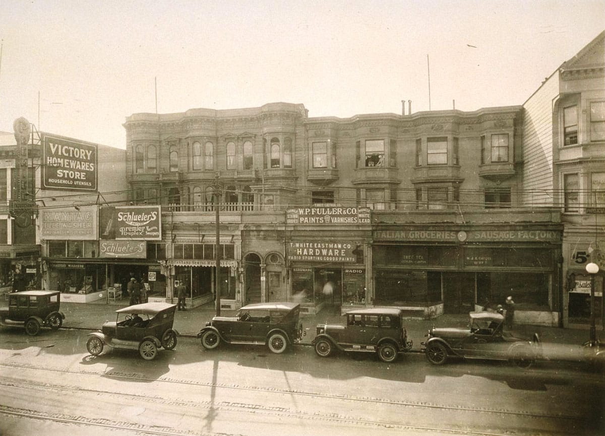 stores, apartments