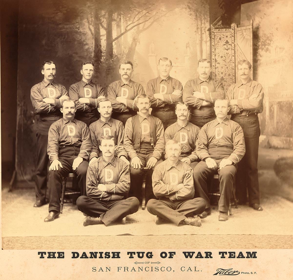 Danish Tug of War team