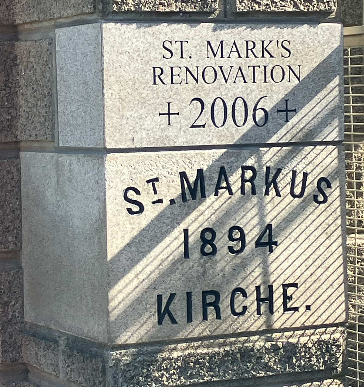 church cornerstones