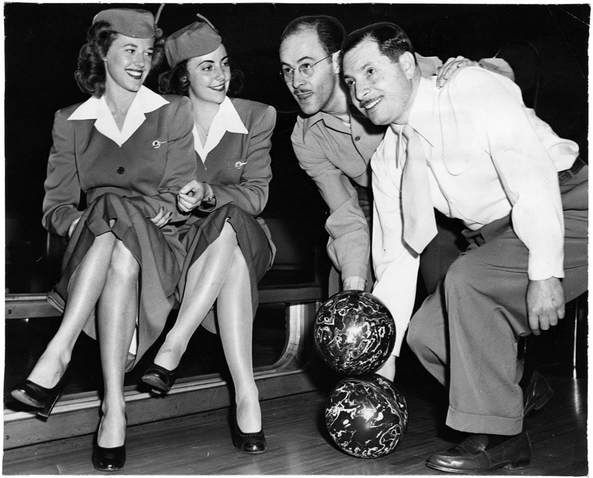 bowlers and flight attendants