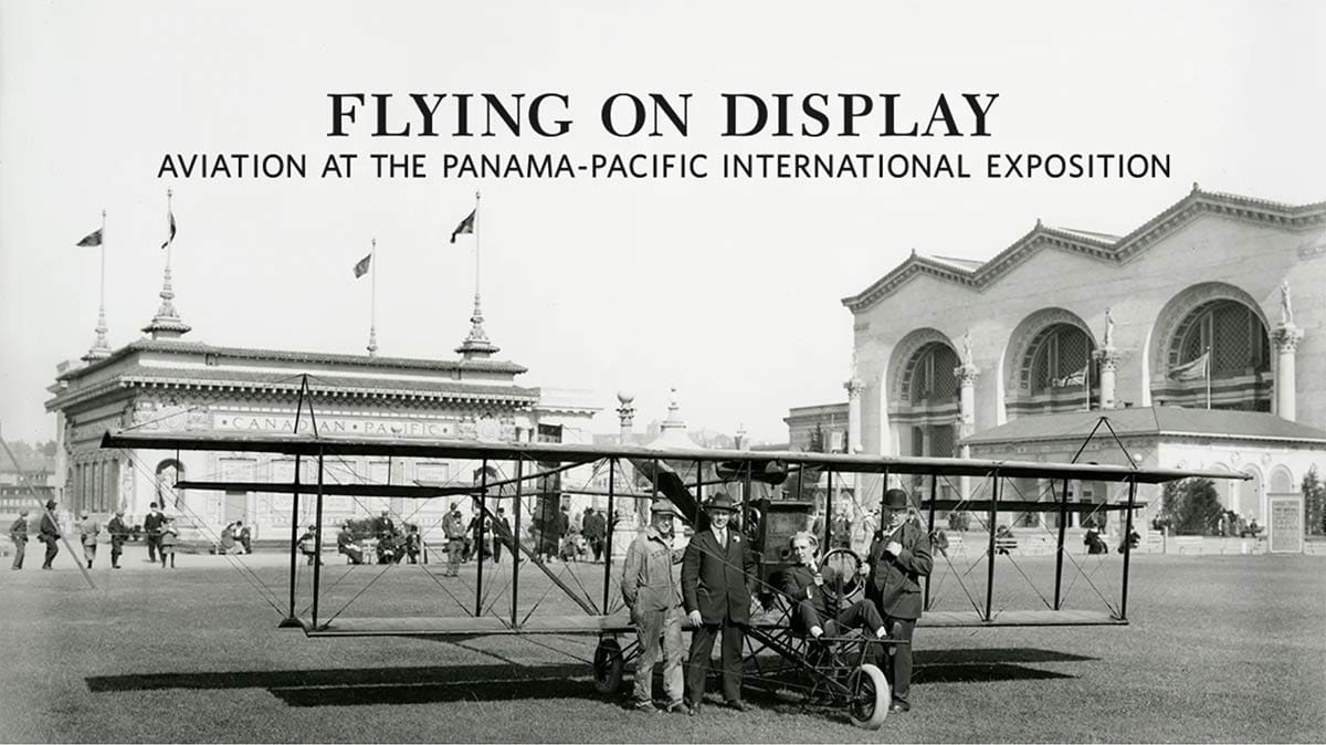 SFO Museum Flying on Display exhibition.