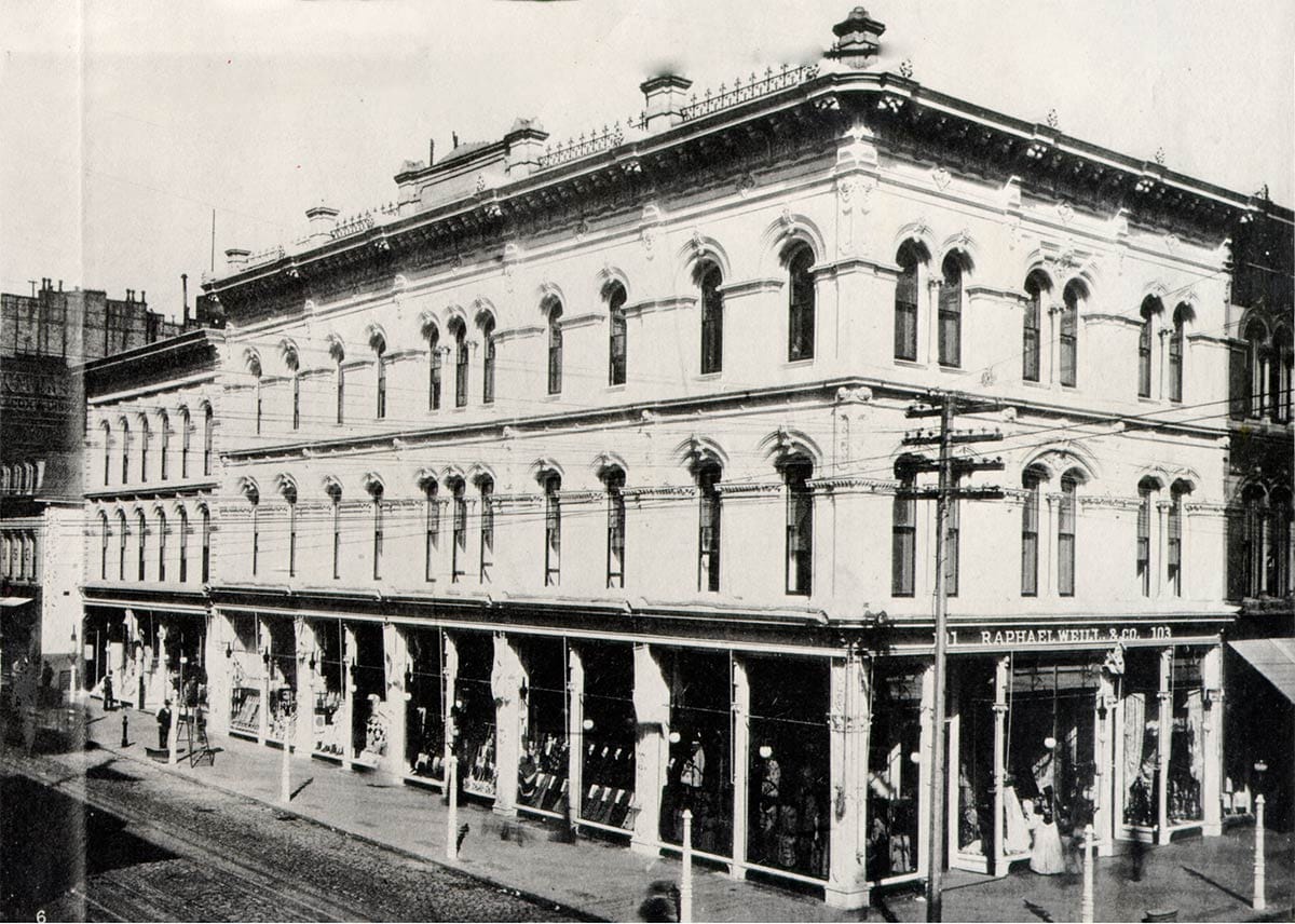The White House department store in 1891