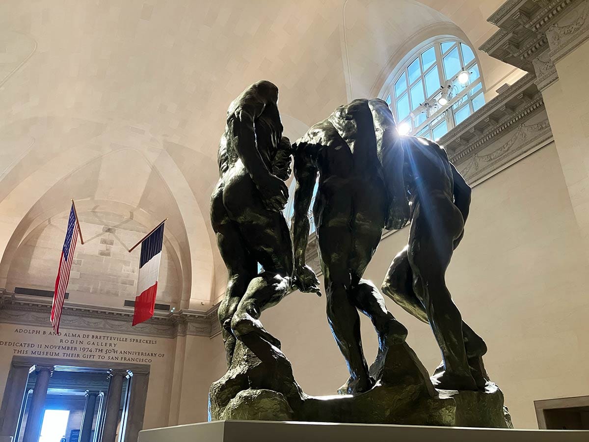 The Three Shades by Auguste Rodin