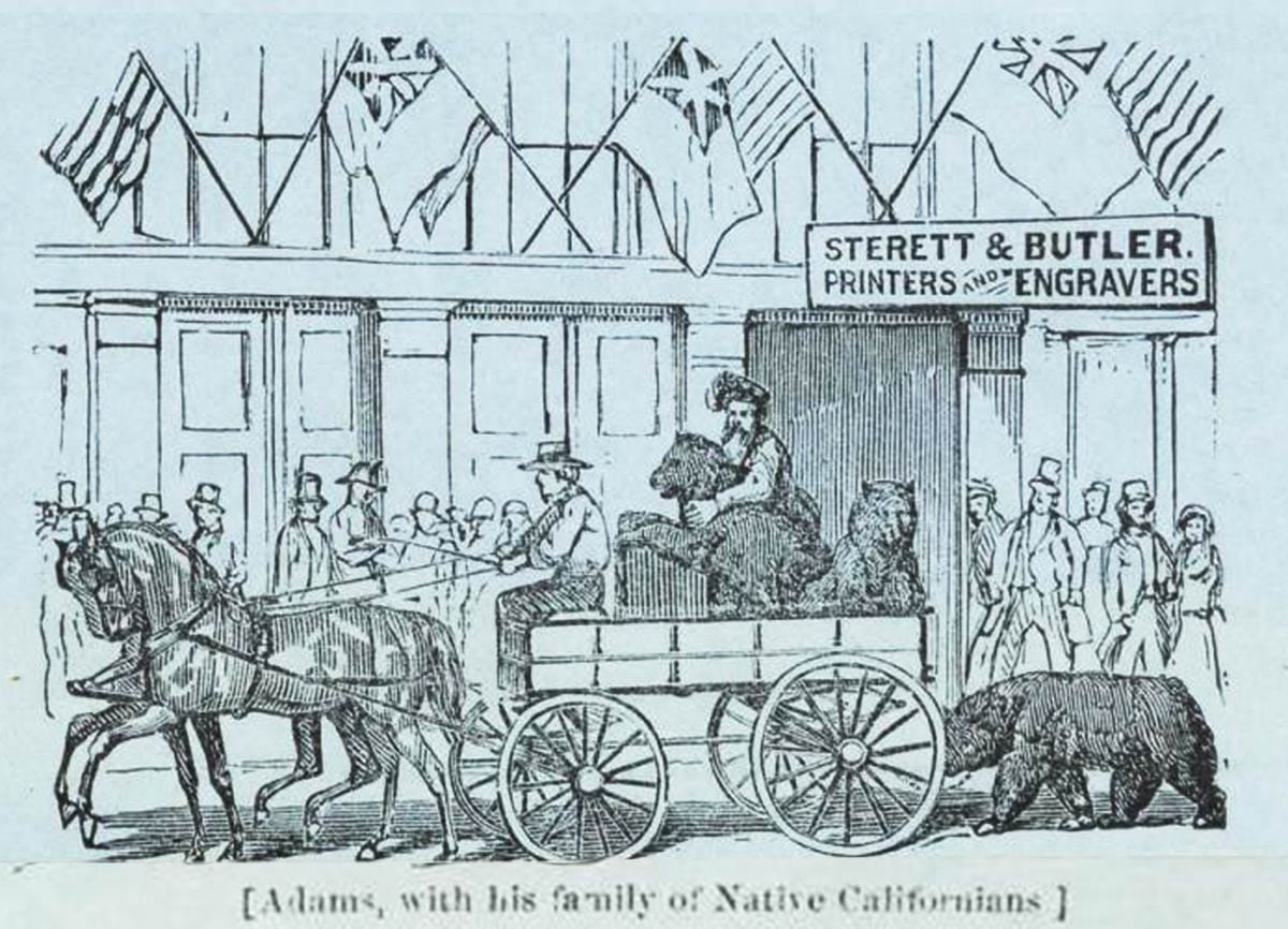 1858 lettersheet image of parade
