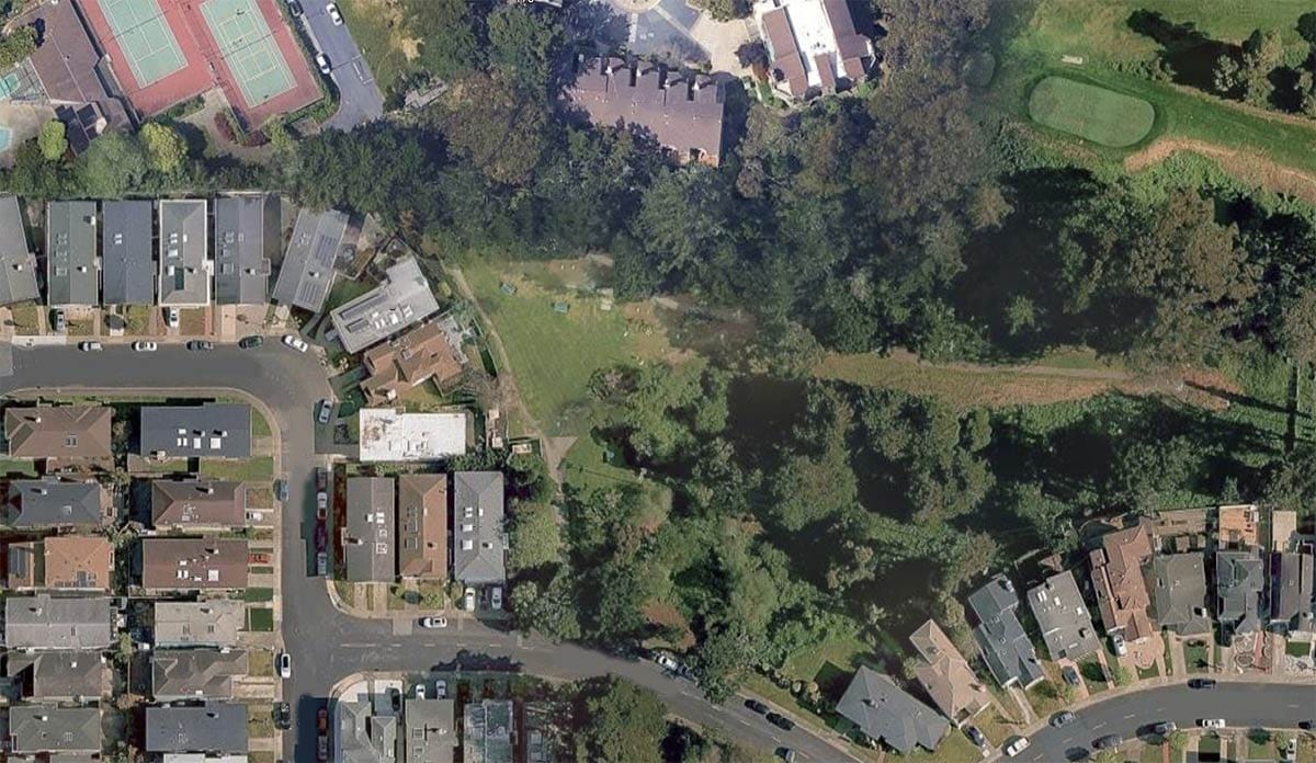 aerial of duel site