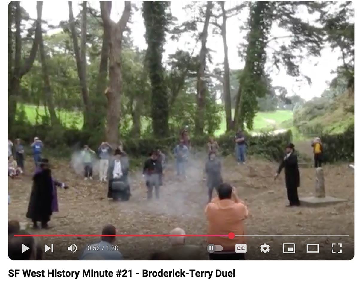 Broderick-Terry duel video