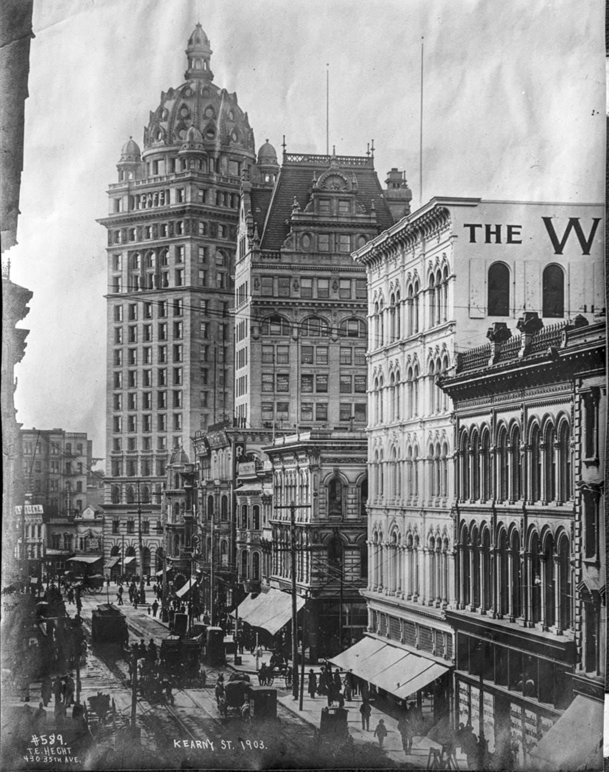 View south on Kearny Street in 1903