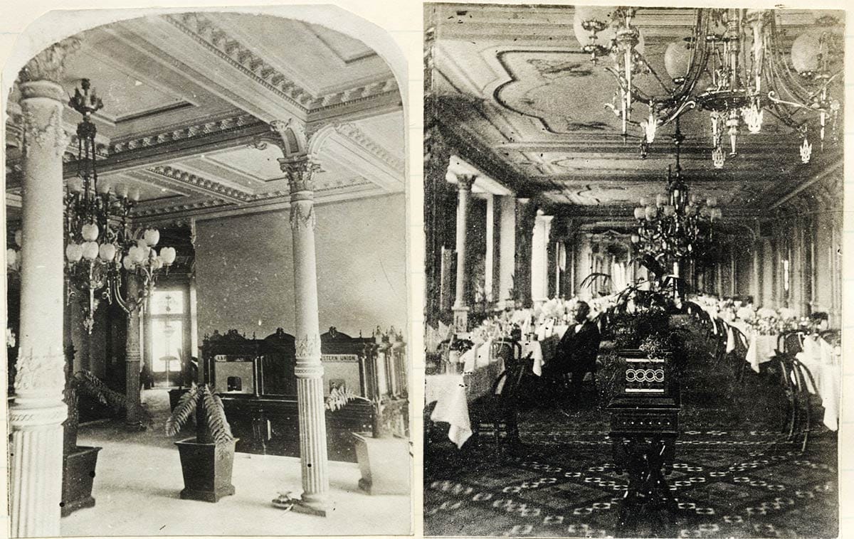 Interiors of Baldwin Hotel