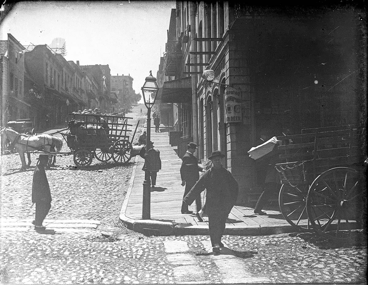 Chinatown street 1880s