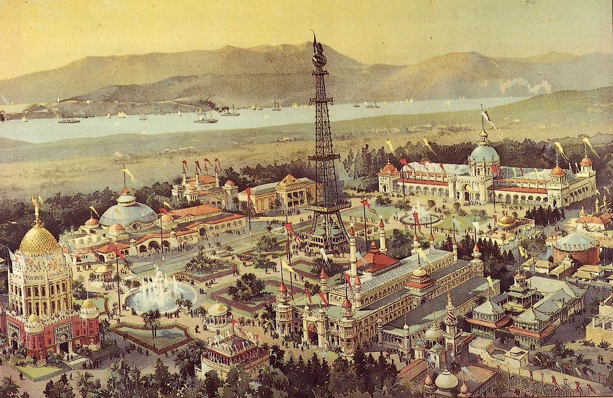 1894 Midwinter Fair lithograph