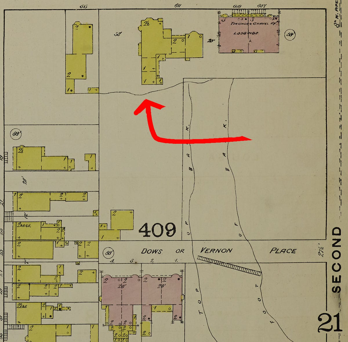 1887 Sanborn map