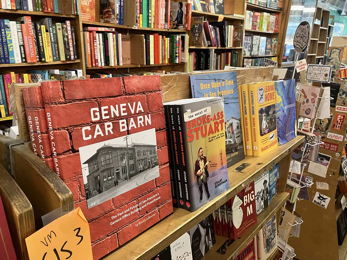 Geneva Car Bar book at Green Apple Books