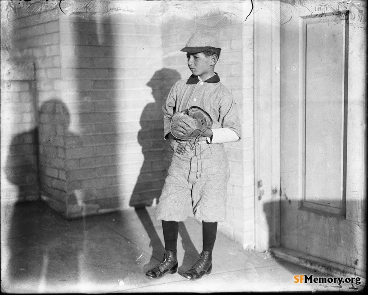 Andrew Crow in baseball uniform