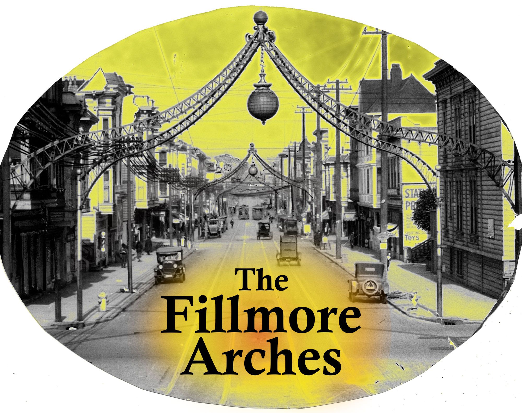 View of arches on Fillmore Street